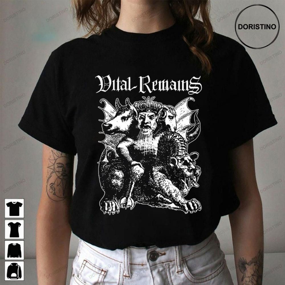 White Vital Remains Awesome Shirts White Vital Remains Awesome Shirts